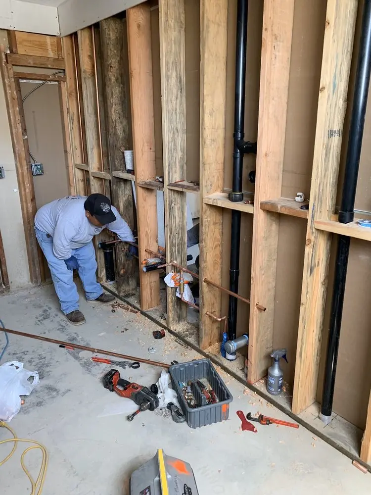 Commercial rough-in plumbing for Gas Line Repair in Lake Wylie